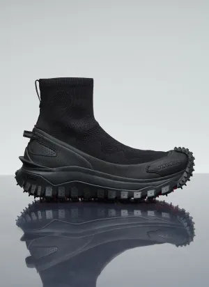 Moncler Trailgrip Knit High Top Sneakers