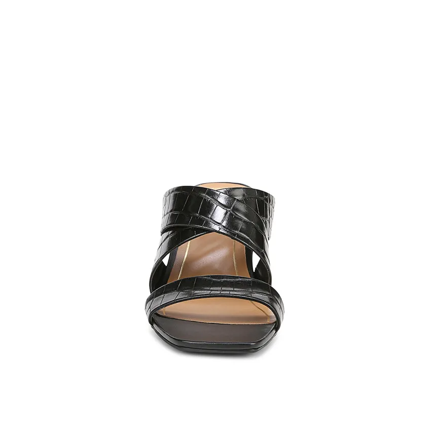 Napa Merlot Women's Heel/Wedge Sandals - Black