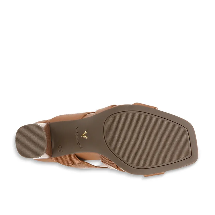 Napa Merlot Women's Heel/Wedge Sandals - Toffee
