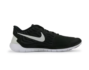 Nike Men's Free 5.0 Running Shoes Black/White/Dark Grey