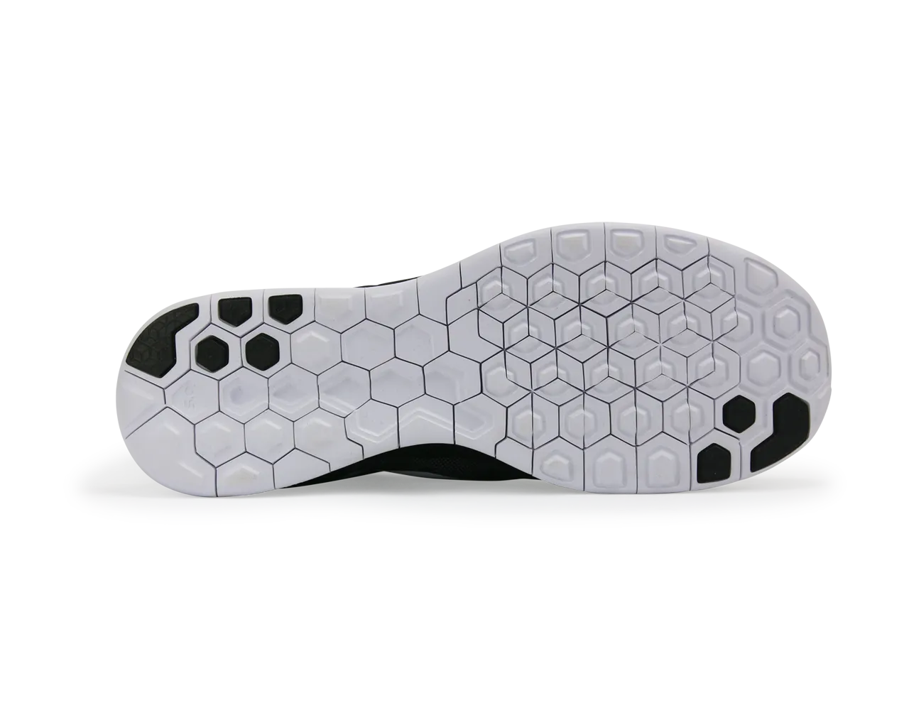Nike Men's Free 5.0 Running Shoes Black/White/Dark Grey