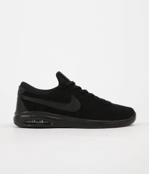 Nike SB Air Max Bruin Vapor Shoes - Black / Black - Anthracite
