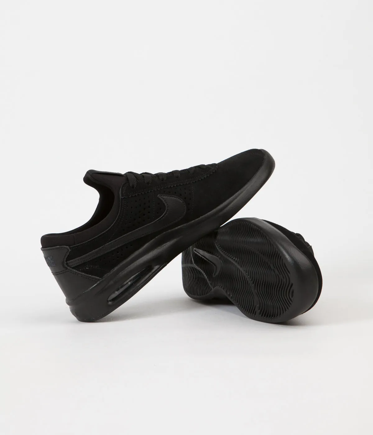 Nike SB Air Max Bruin Vapor Shoes - Black / Black - Anthracite