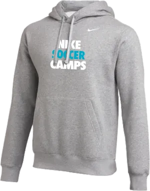 Nike Soccer Camps Club Fleece Pullover Hoodie - Heather Grey