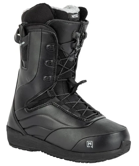 NITRO WOMEN BOOTS CROWN TLS BLACK 2024