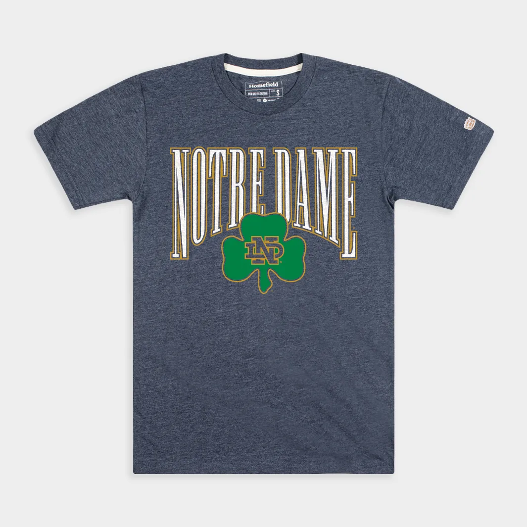 Notre Dame Fighting Irish Retro Shamrock Tee
