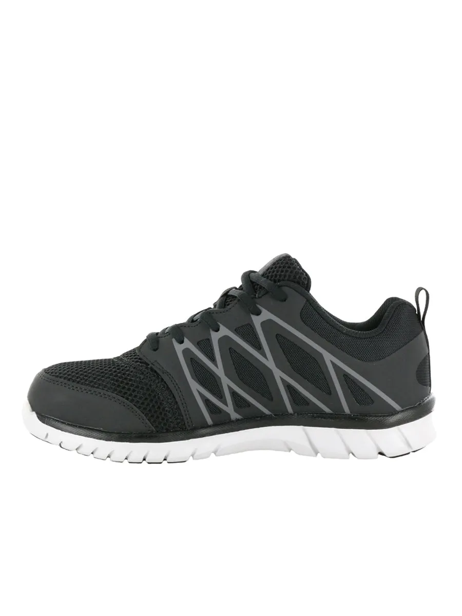 NT Work Women's Vegas Black Alloy Toe Slip-Resistant Work Shoe