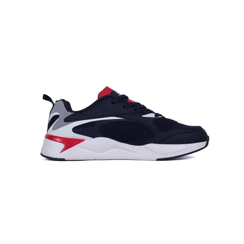 Olympic Kids Warrior Road Running Shoes - Navy/Red (31.ODW979M)