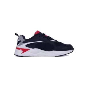 Olympic Kids Warrior Road Running Shoes - Navy/Red (31.ODW979M)