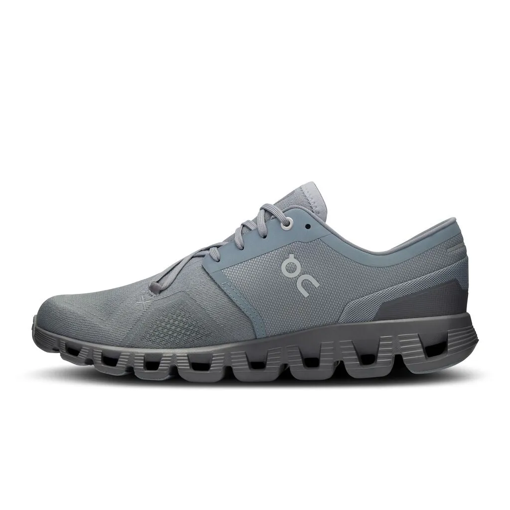 'On Running' Men's Cloud X 3 - Mist / Rock