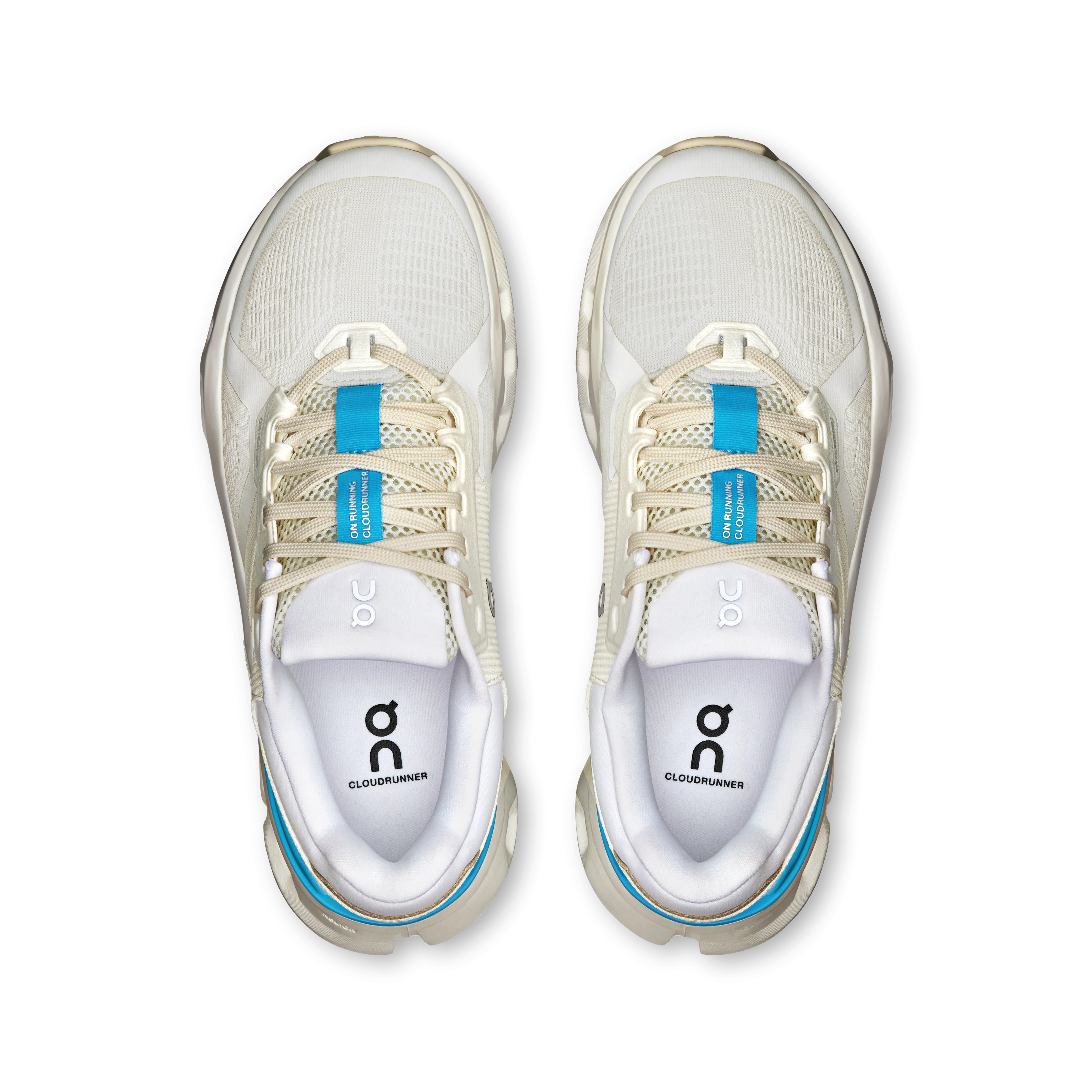 On Running Women's Cloudrunner 2 Shoes - White / Horizon