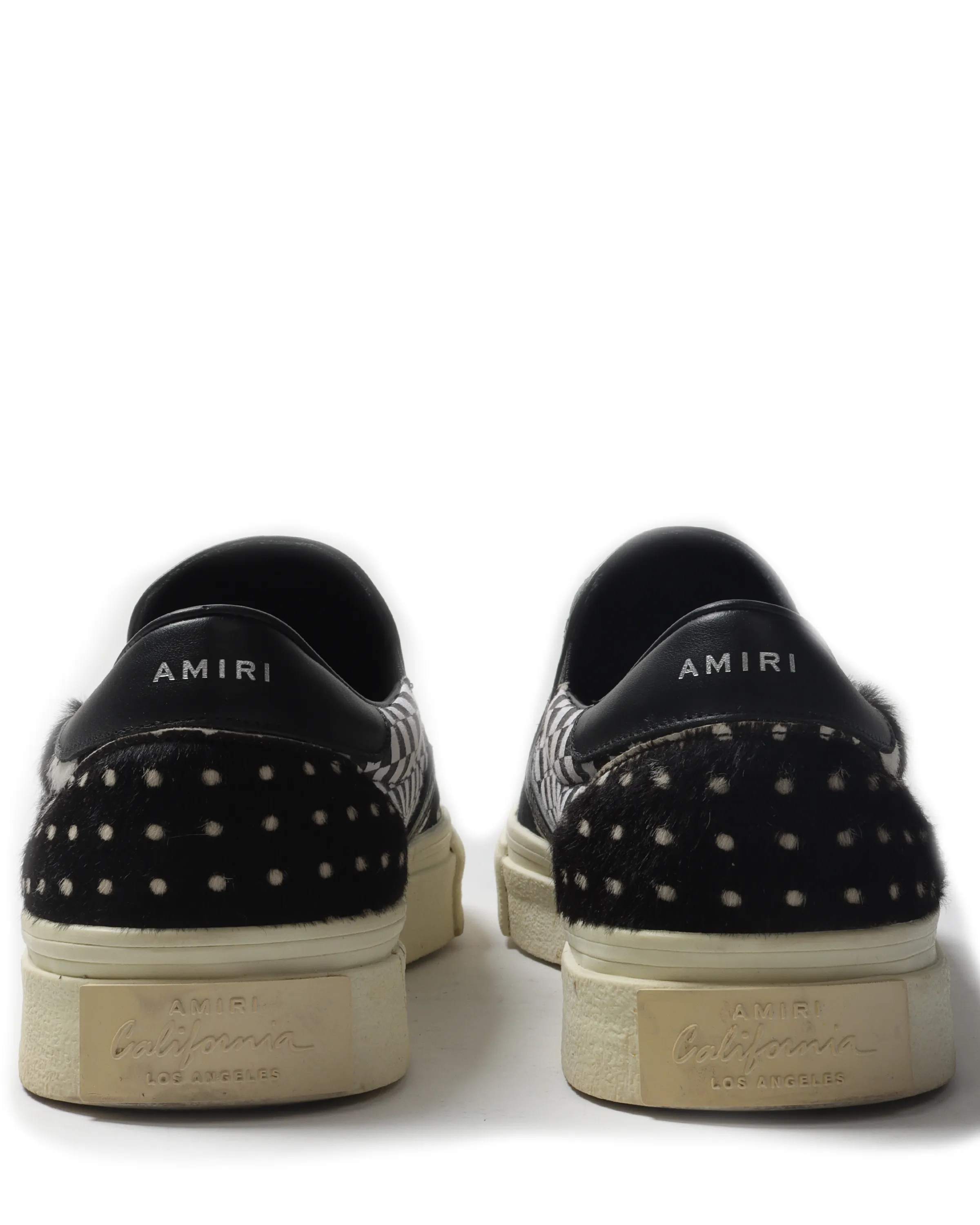 Palm Tree Patchwork Slip-On Sneaker