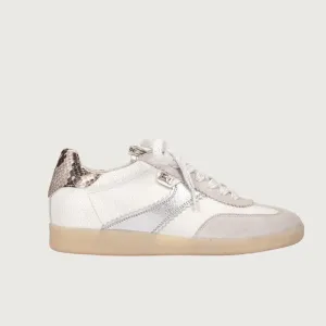Pedro Miralles Silver and White Trainers