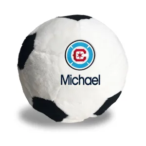 Personalized Chicago Fire Plush Soccer Ball