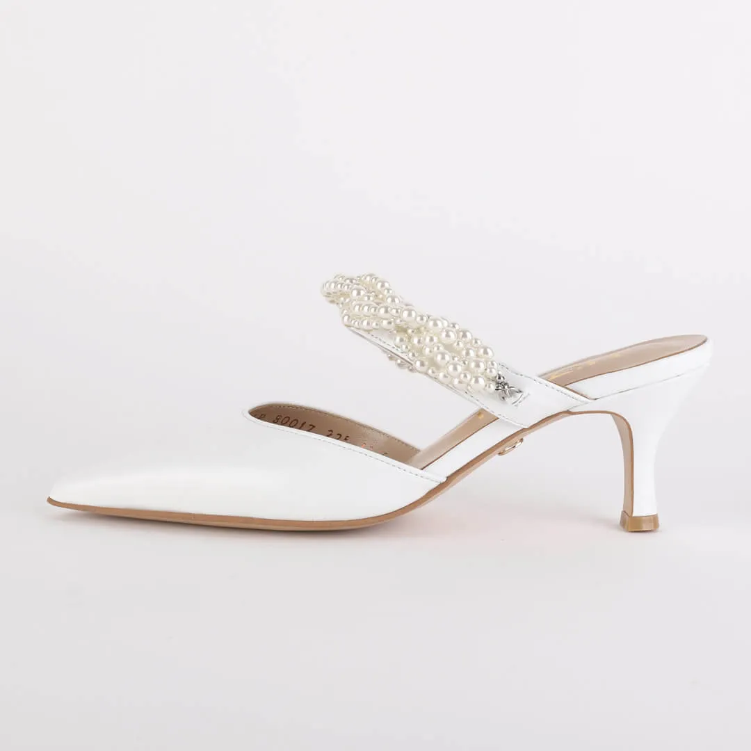 POLIE - pearl mules