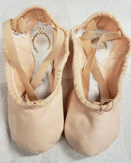 Poppy -- Women's Canvas Split Sole Ballet -- Pink