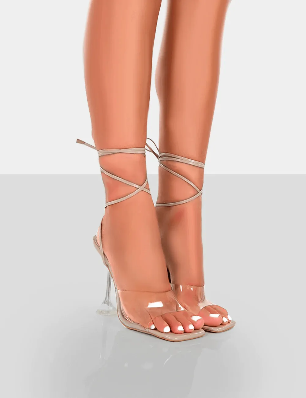 PUBLIC DESIRE - BLY NUDE HEELS
