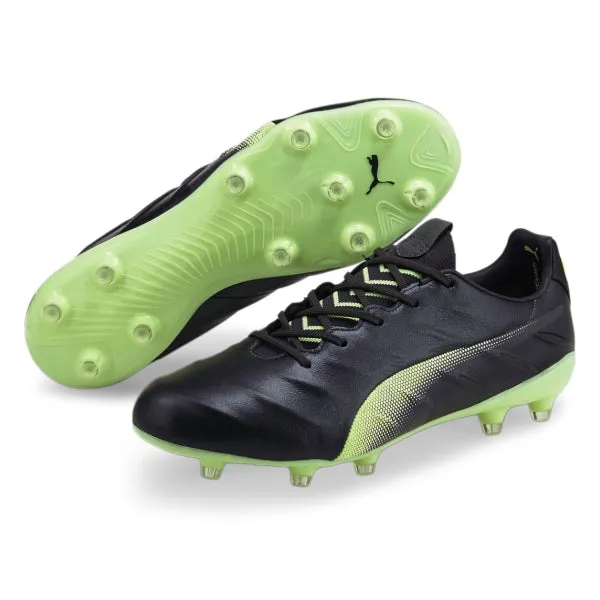 Puma King Platinum 21 FG/AG Multi-Ground Football Bots Asphalt/Fizzy/Periscope