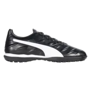 Puma King Pro 21 TT Turf Football Boots Black/White