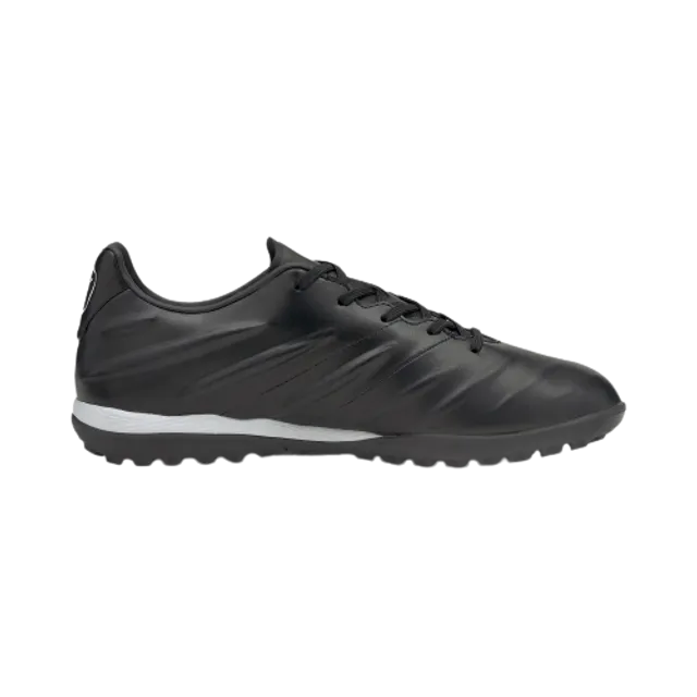Puma King Pro 21 TT Turf Football Boots Black/White
