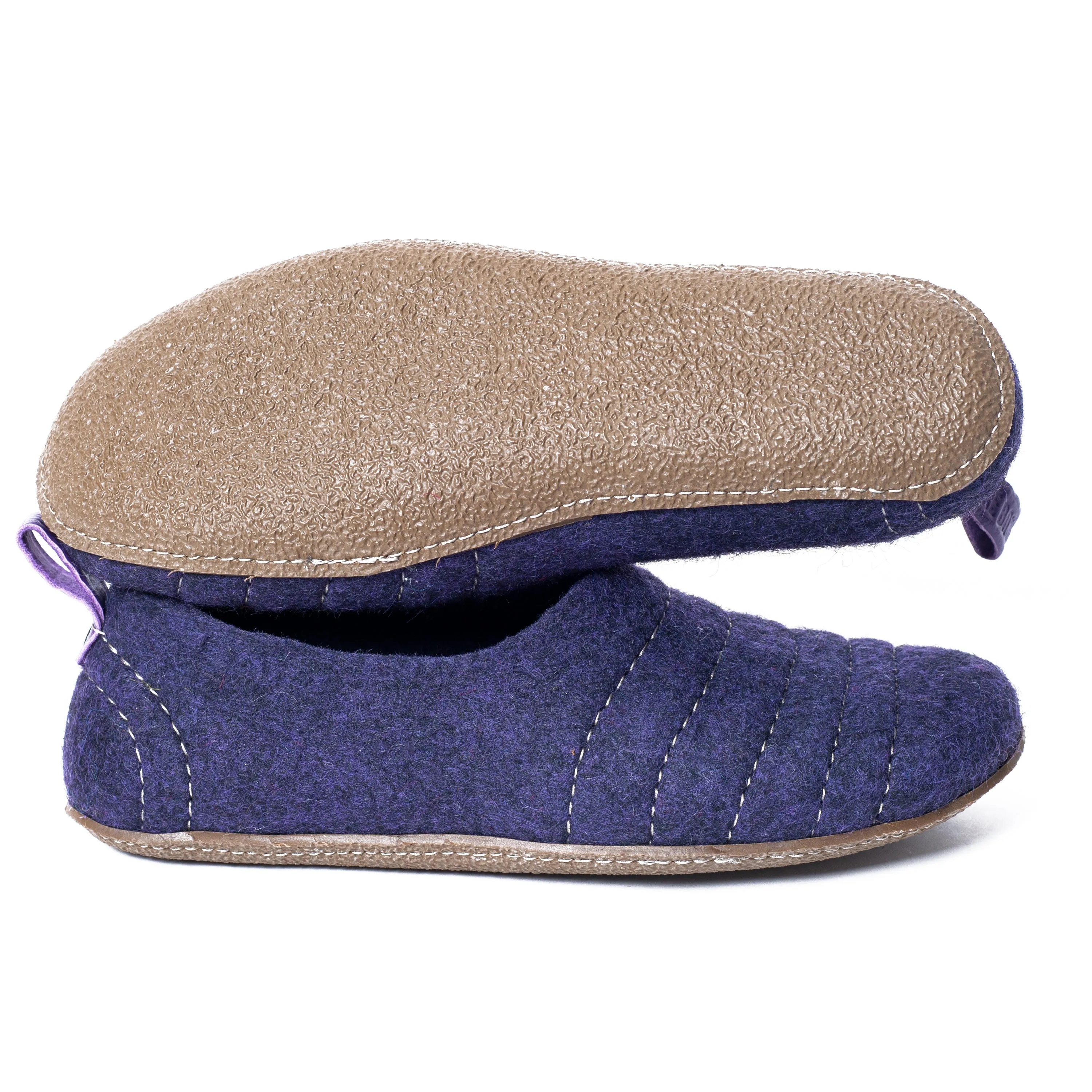 Purple Women's COCOON Clogs with Pull Loop