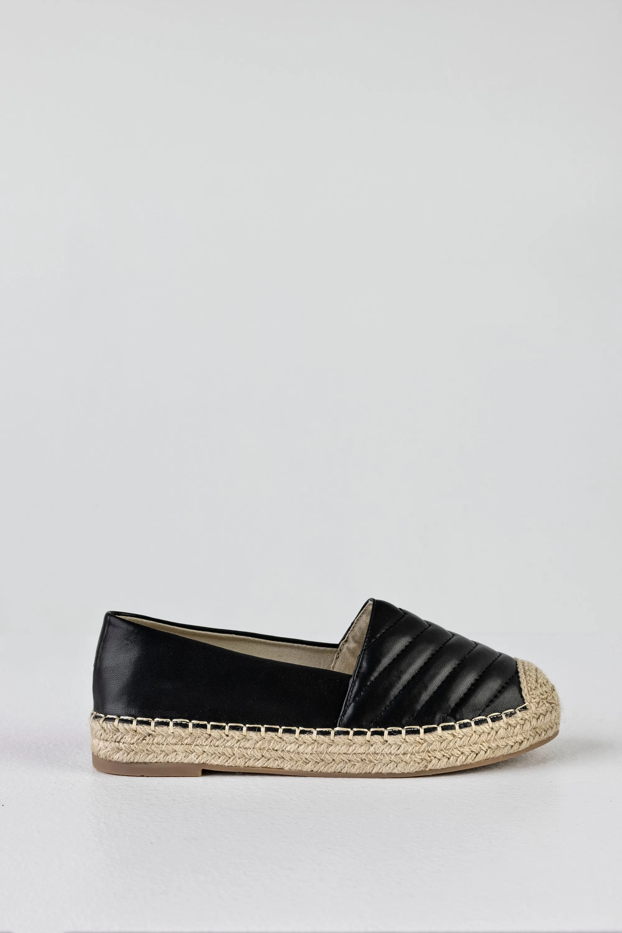 Quilted espadrilles
