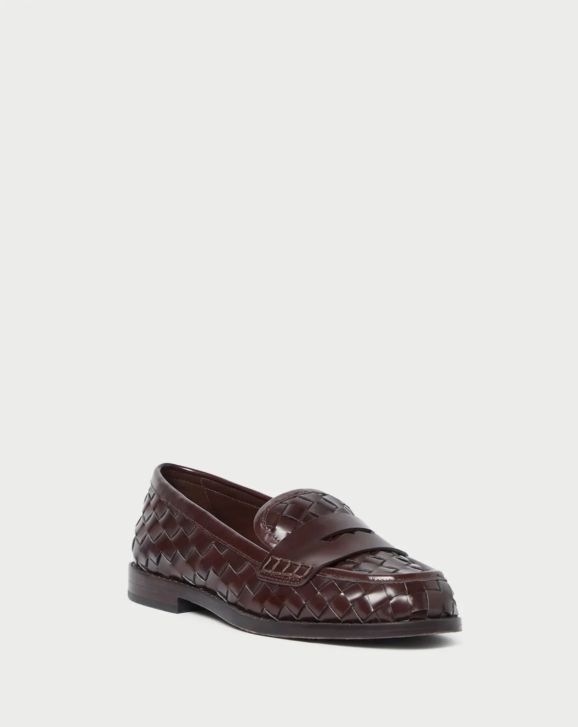 Rachel Espresso Woven Loafer
