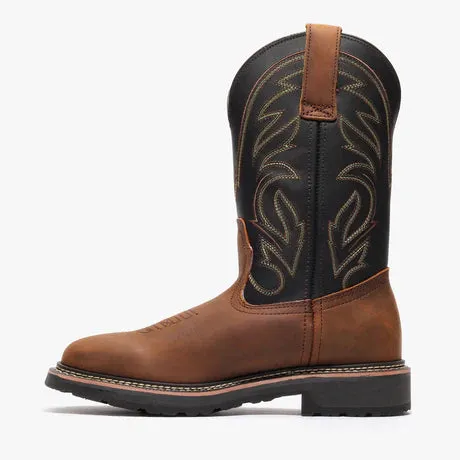 RANCHER GRIT 12" SQUARE TOE WELLINGTON (STEEL TOE)