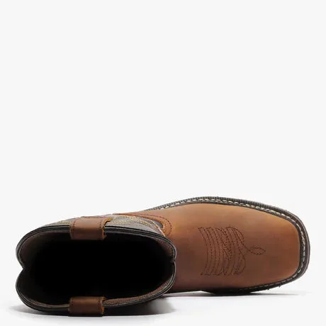 RANCHER GRIT 12" SQUARE TOE WELLINGTON (STEEL TOE)