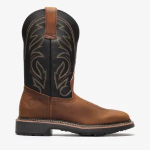 RANCHER GRIT 12" SQUARE TOE WELLINGTON (STEEL TOE)
