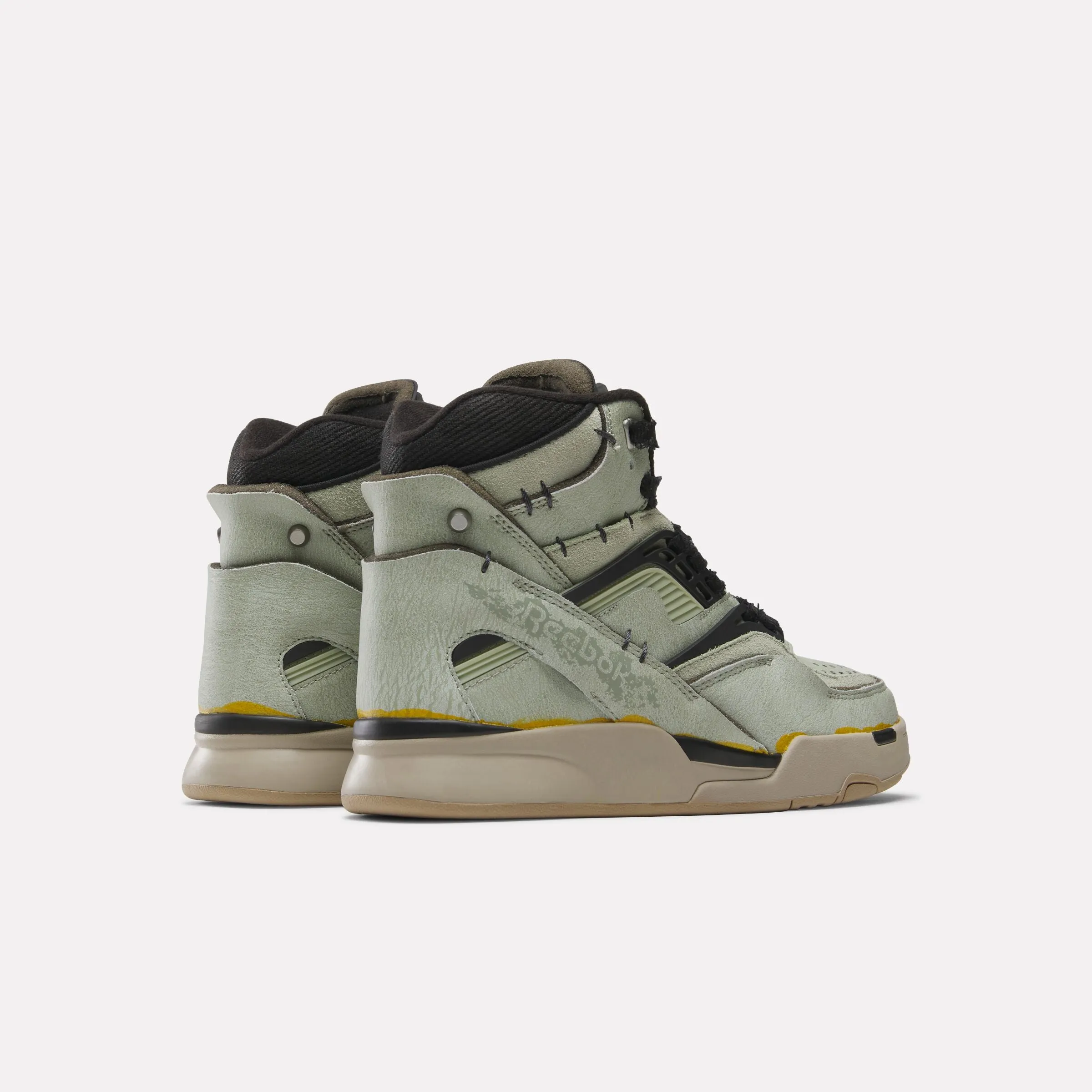 Reebok X Universal Monsters Pump Tz Green/Black/Grey