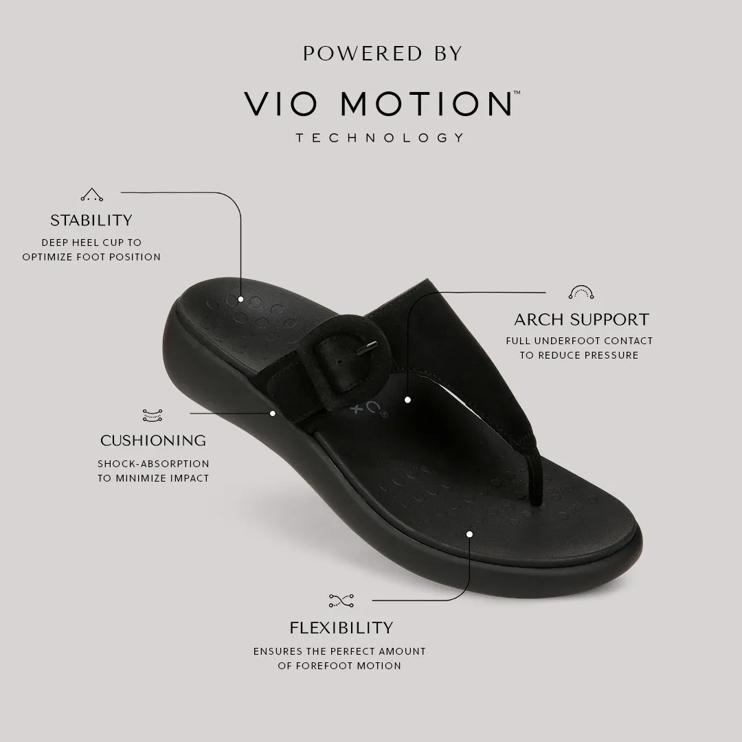 Renewal Activate Women's Heel/Wedge Sandals -Black