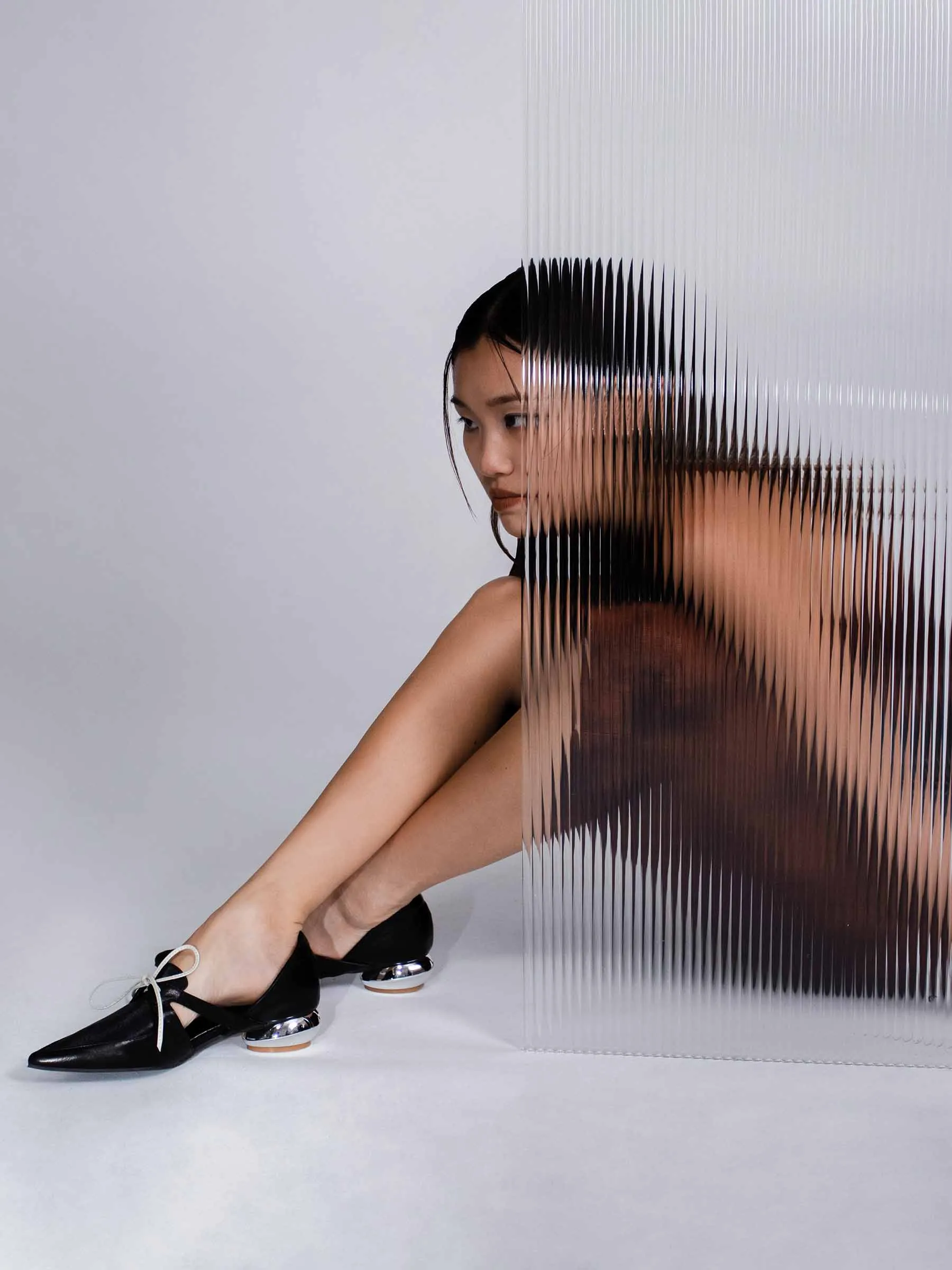 Ribbon Open Shank Flats