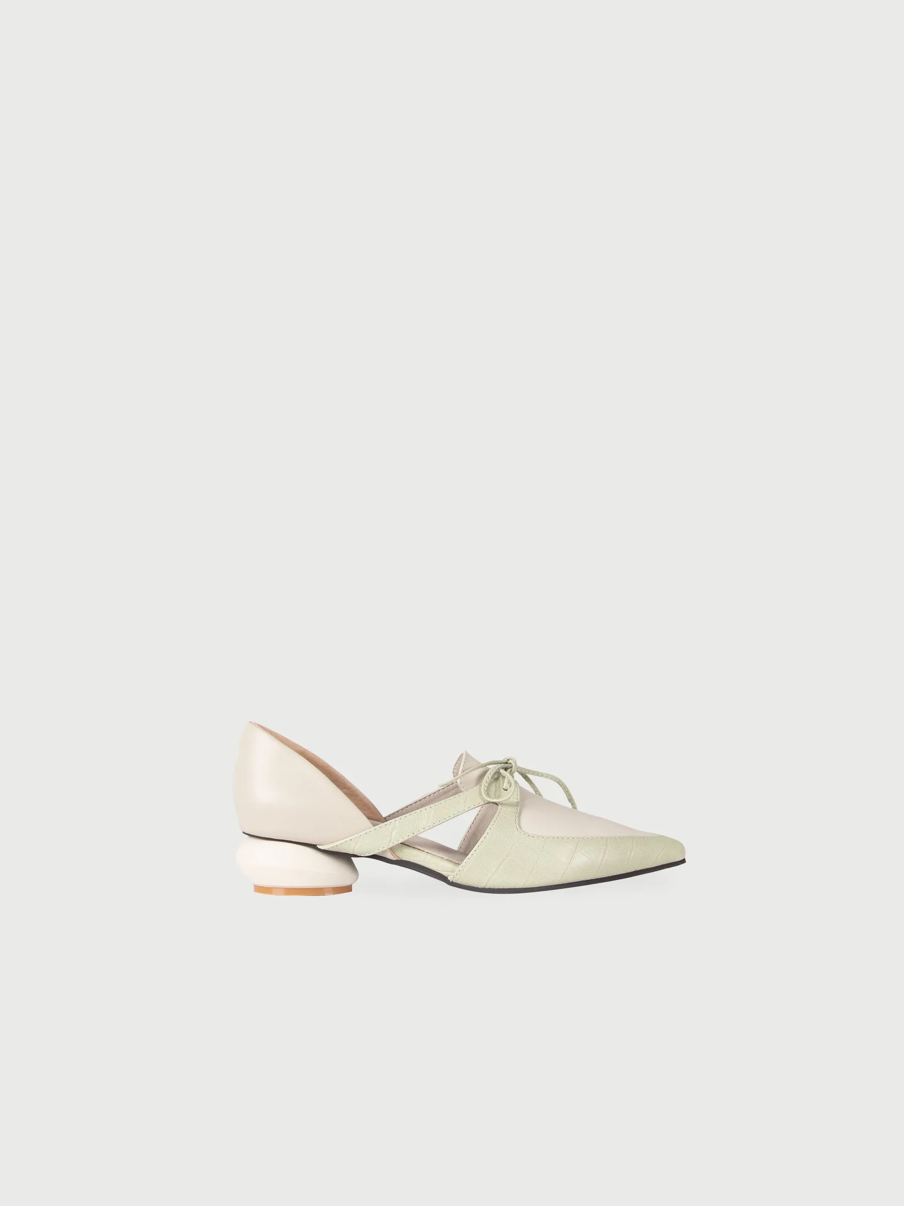 Ribbon Open Shank Flats