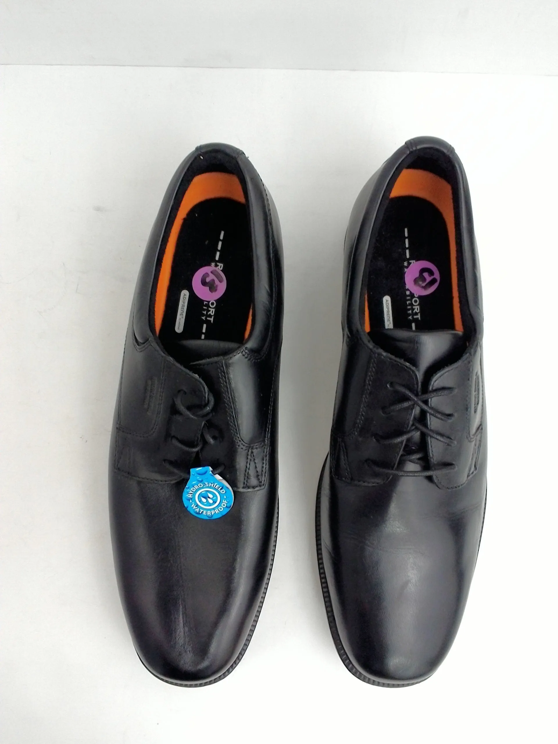 Rockport Men's Black Leather Size 13 M