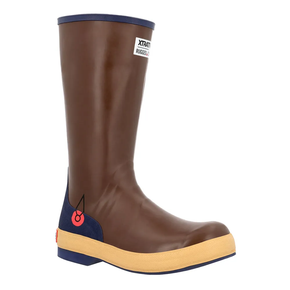 Rugged Seas 15 Inch Round Toe Pull On Boots