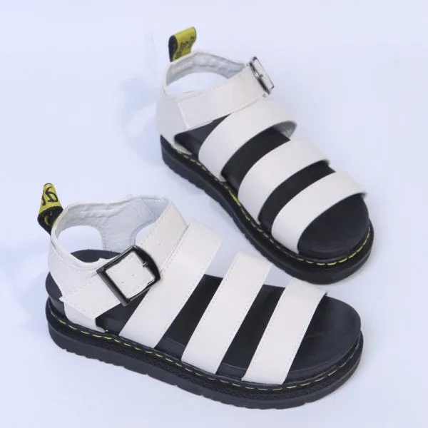 sealbeer - White Casual Patchwork Solid Color Round Comfortable Out Door Shoes