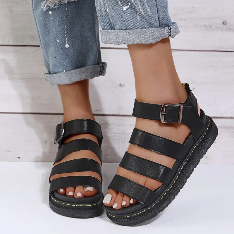 sealbeer - White Casual Patchwork Solid Color Round Comfortable Out Door Shoes