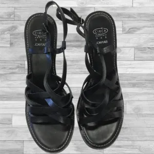 Shoes Heels Wedge By Circa Joan And David In Black, Size: 9