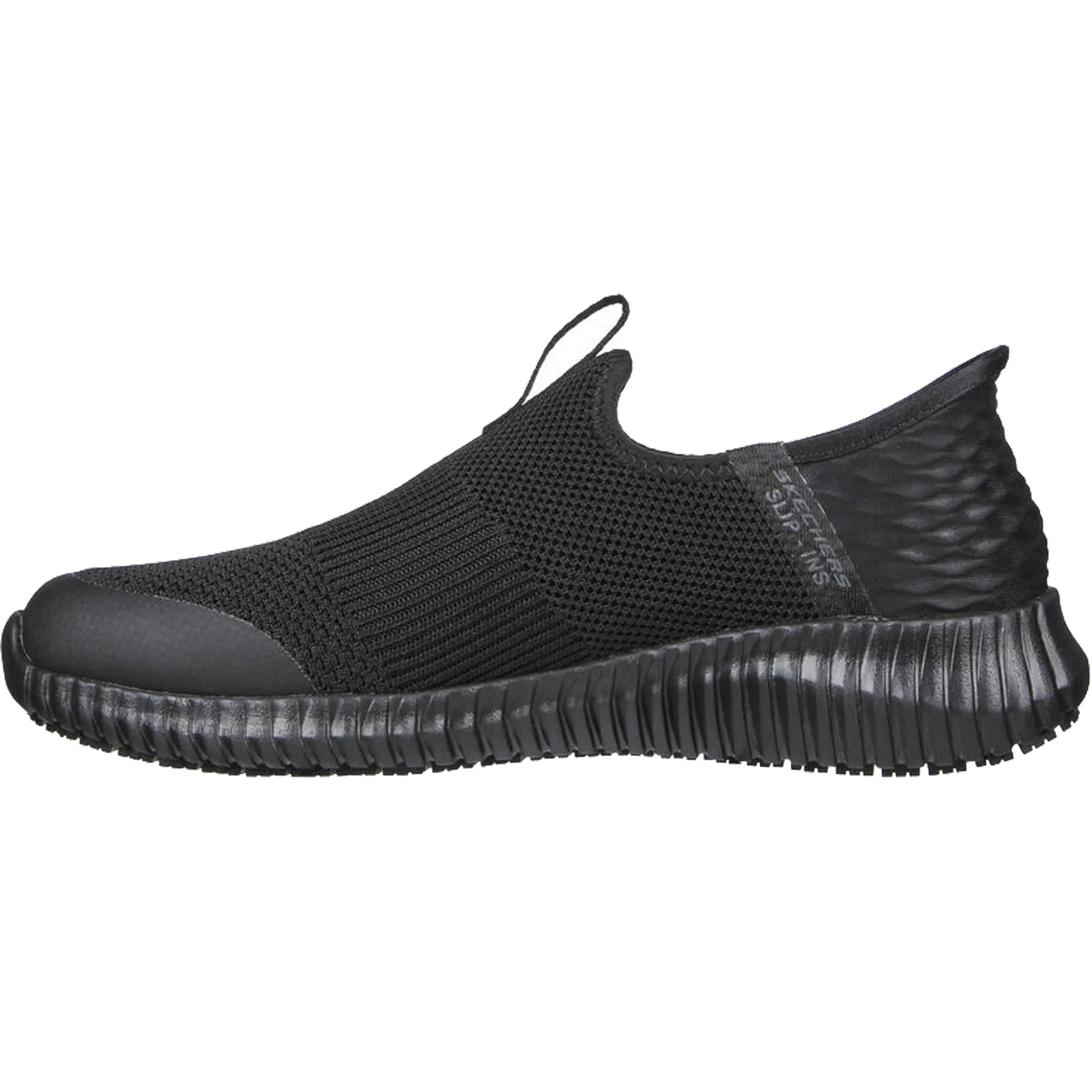 Skechers Women's 108127 Cessnock Gwynedd Slip-ins Black Work Shoes