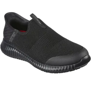 Skechers Women's 108127 Cessnock Gwynedd Slip-ins Black Work Shoes