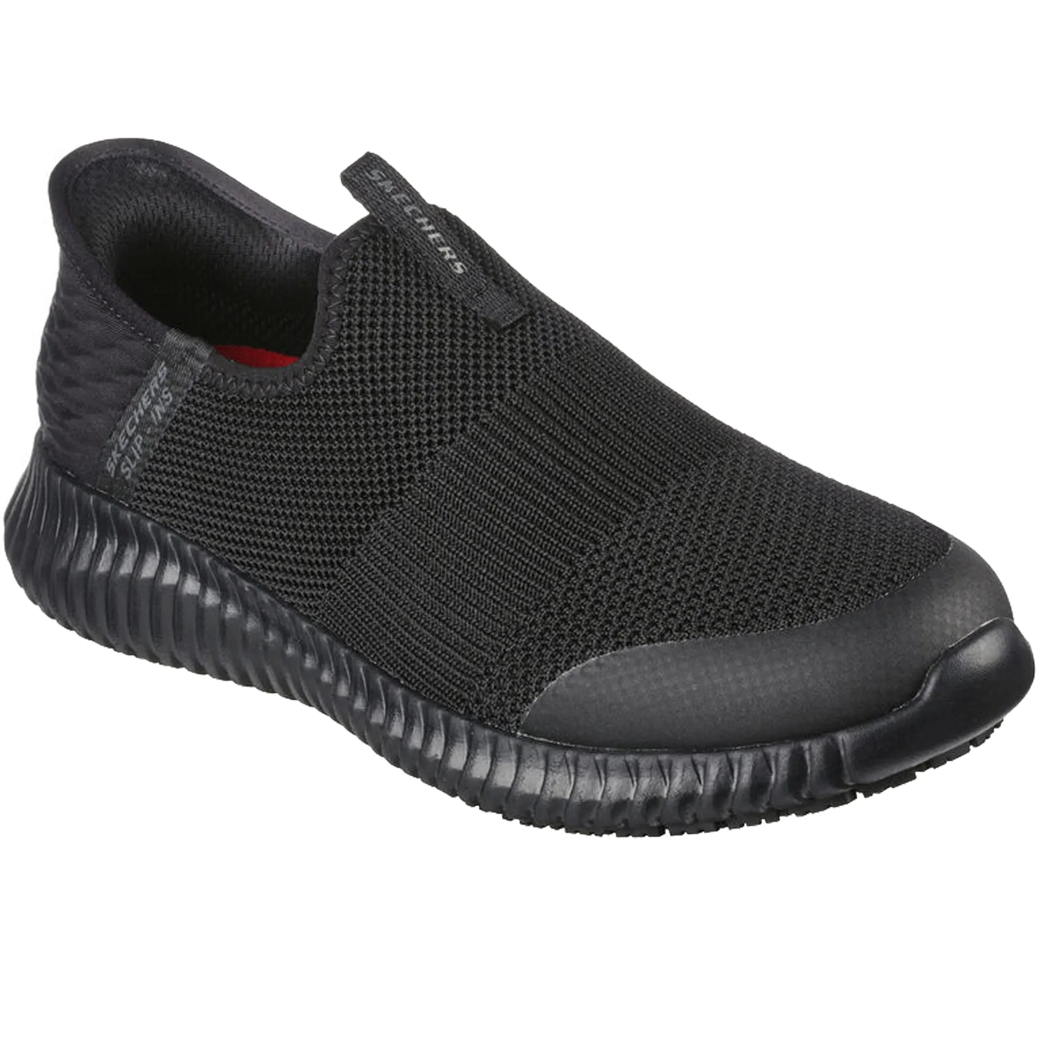 Skechers Women's 108127 Cessnock Gwynedd Slip-ins Black Work Shoes