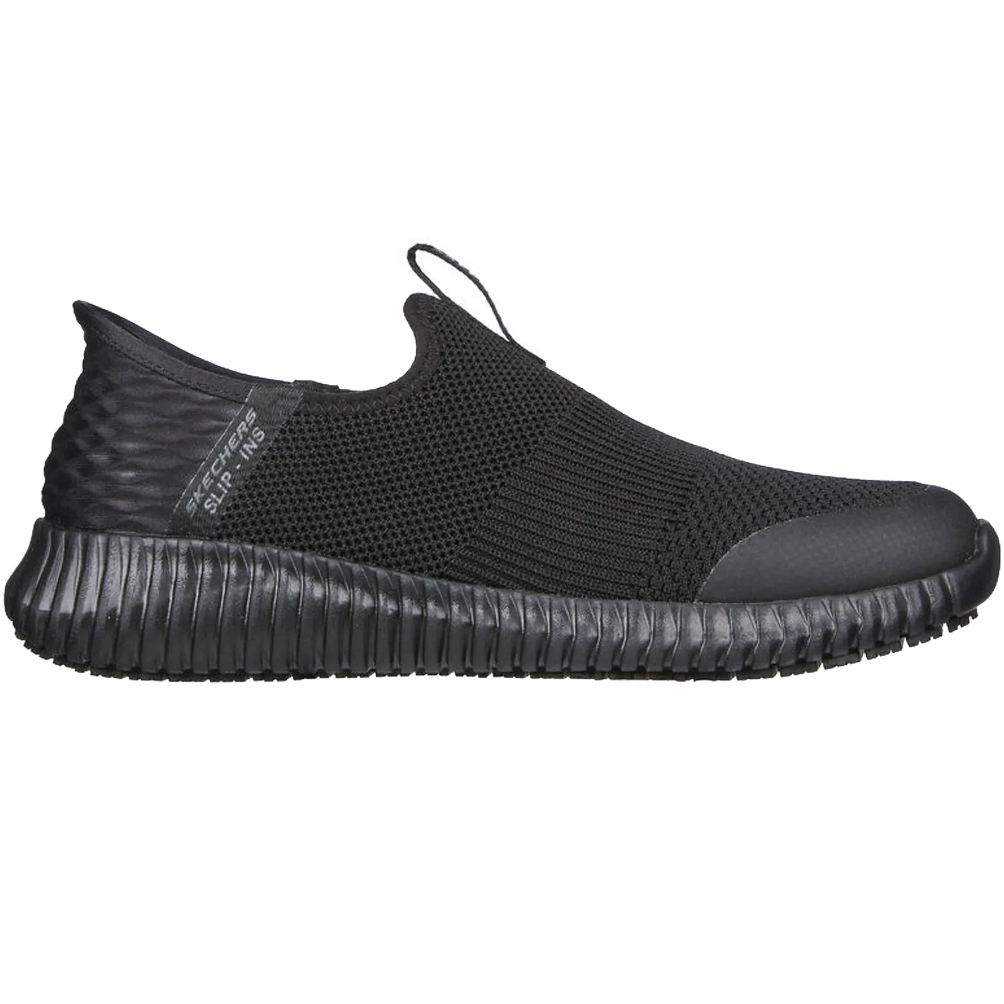 Skechers Women's 108127 Cessnock Gwynedd Slip-ins Black Work Shoes