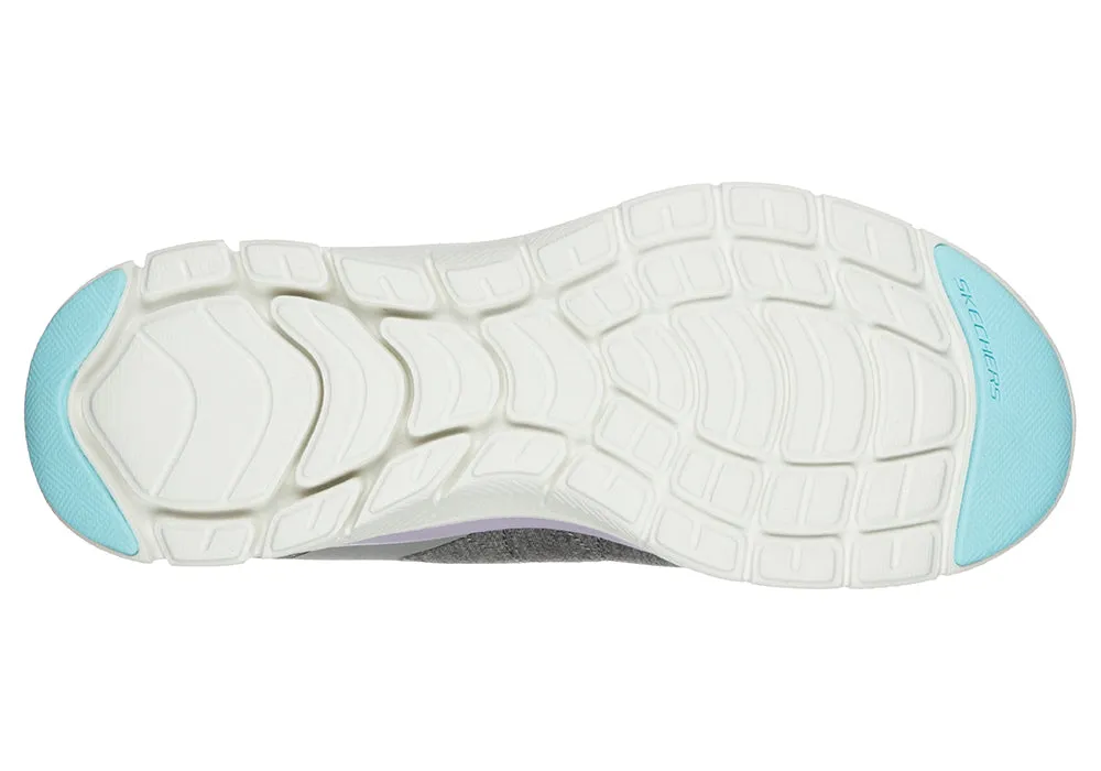 'Skechers' Women's Flex Appeal 4.0 - Grey / Lavender