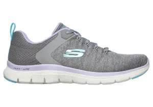 'Skechers' Women's Flex Appeal 4.0 - Grey / Lavender