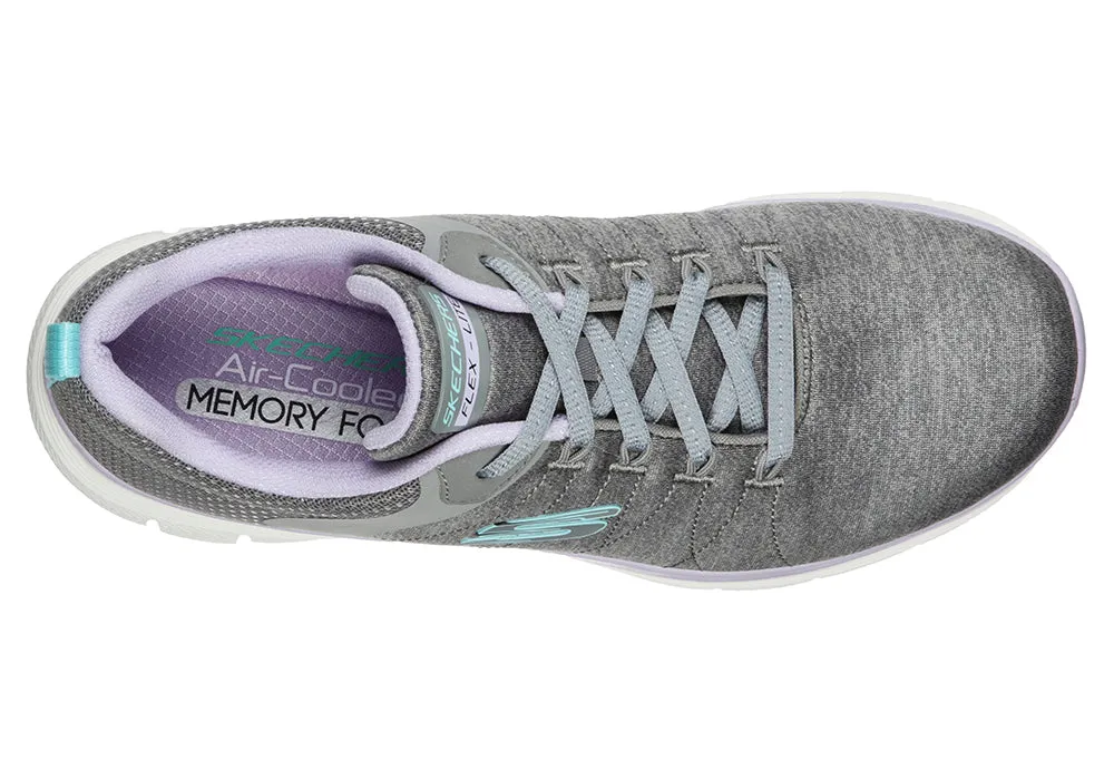 'Skechers' Women's Flex Appeal 4.0 - Grey / Lavender