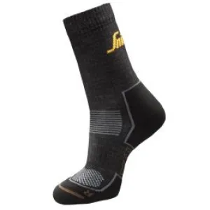 Snickers&#x20;9206&#x20;RuffWork,&#x20;2-pack&#x20;Cordura&#x20;Wool&#x20;Socks&#x20;-&#x20;Anthracite&#x2F;Black