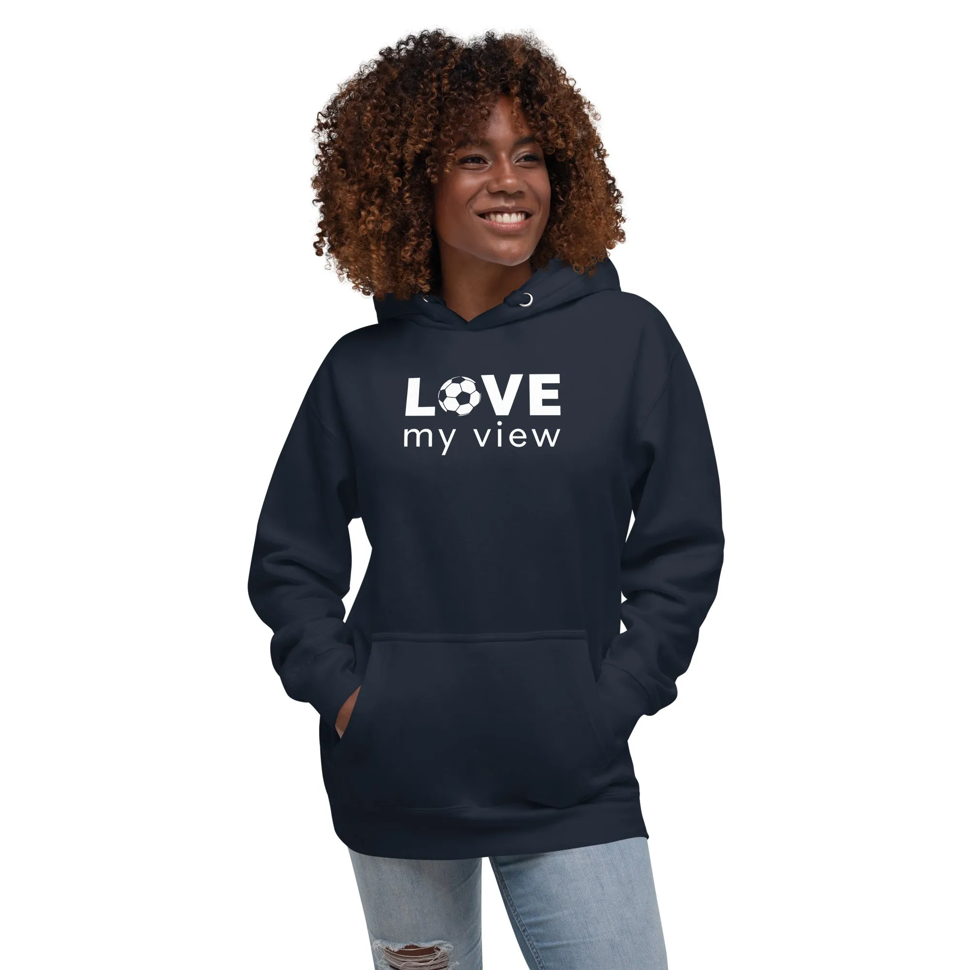 Soccer Hoodie (white lettering)