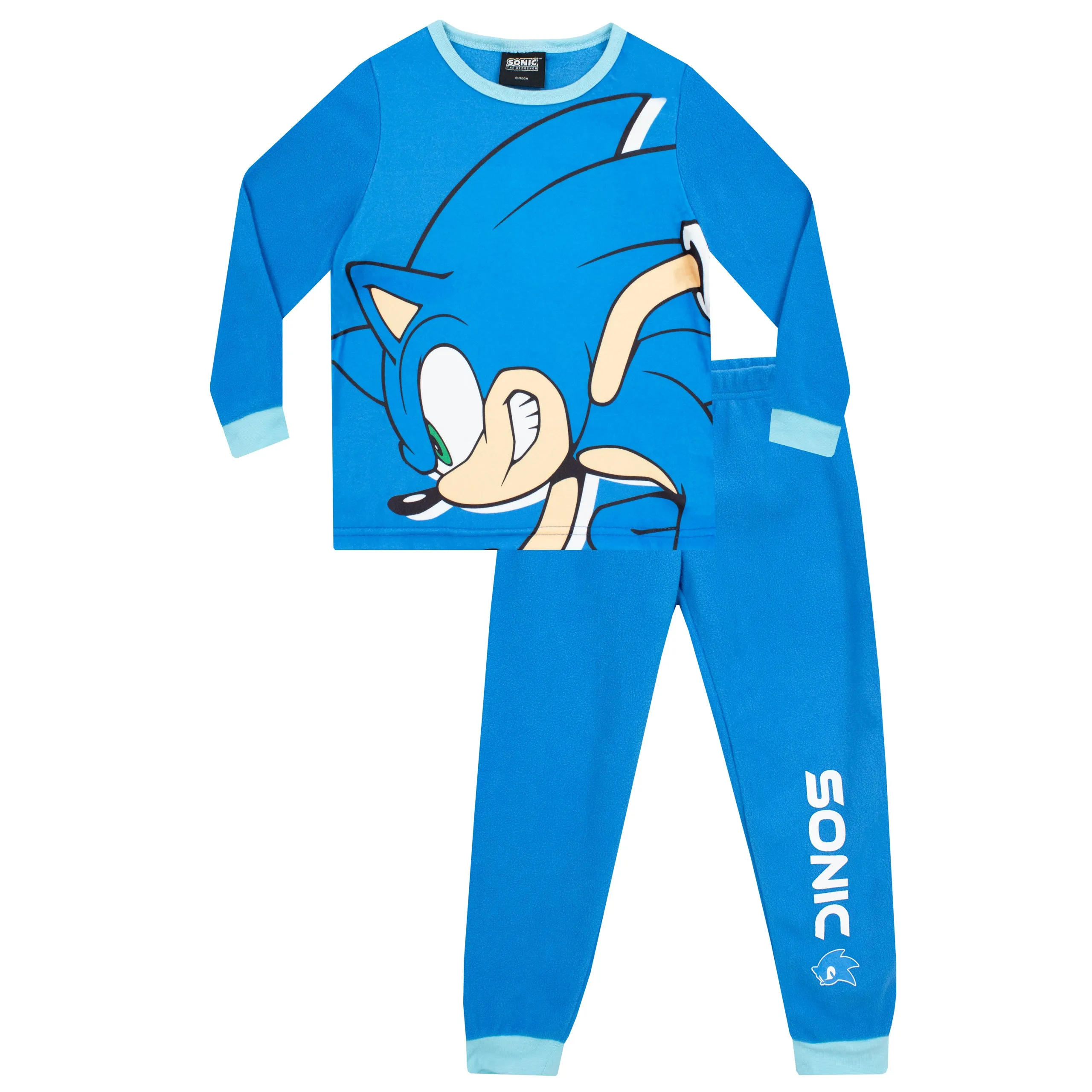 Sonic The Hedgehog Pyjamas and Slippers Set