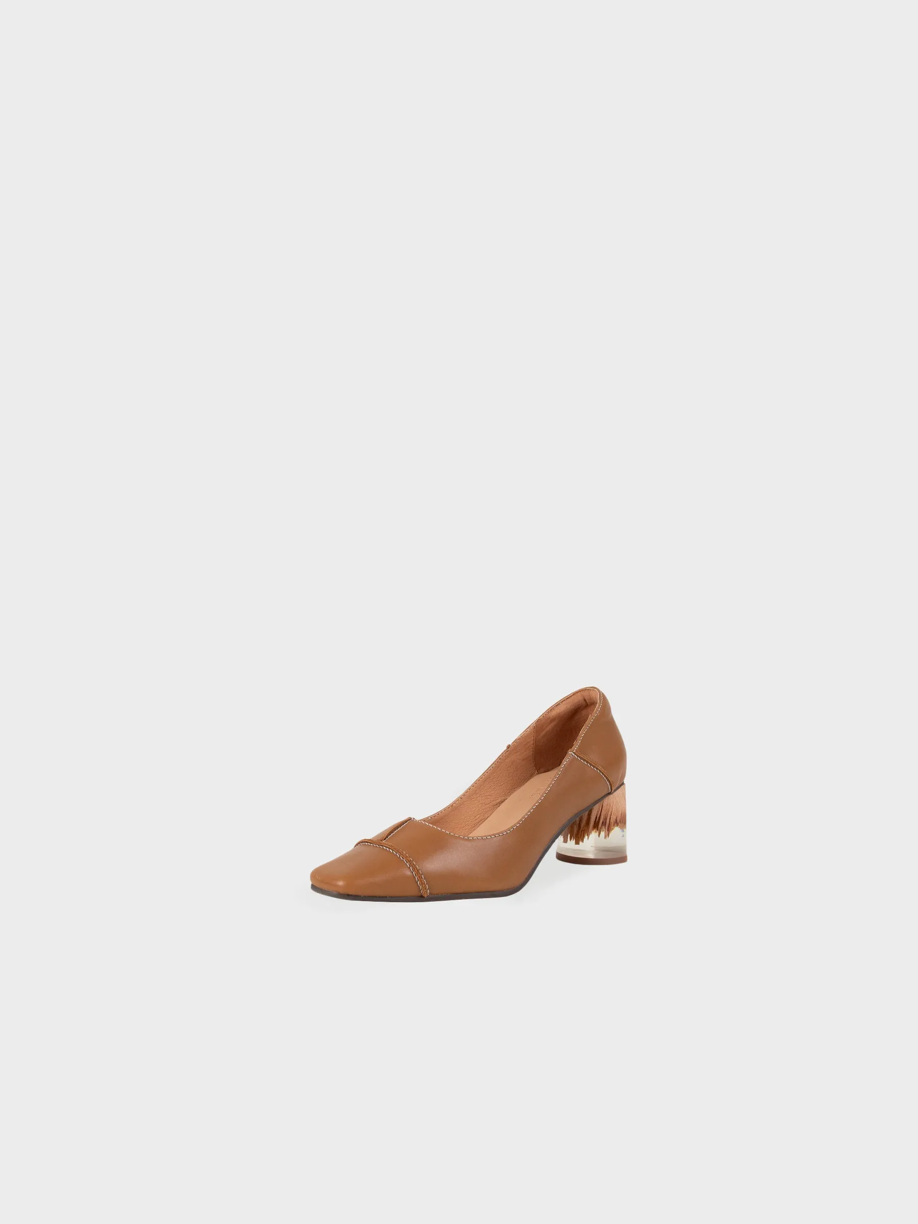 Square-toe Ground Heels